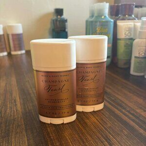 Bath & Body works Champagne Toast Antiperspirant deodorant 2 pack